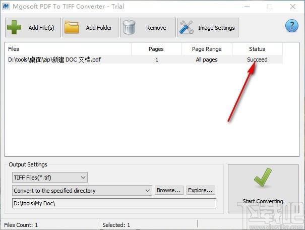Mgosoft PDF To TIFF Converter下载,PDF转TIFF工具,PDF转PNG
