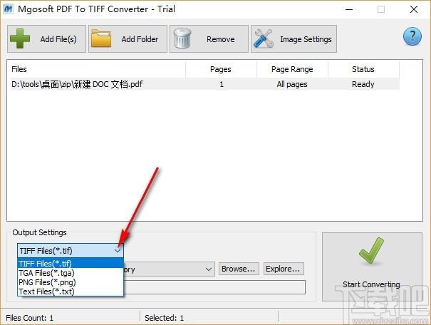 Mgosoft PDF To TIFF Converter下载,PDF转TIFF工具,PDF转PNG